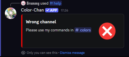 Wrong Color Channel